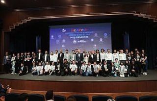 Şahinbeyli öğrencilerin projeleri yarıştı.