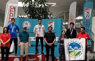 Sakarya Büyükşehirli sporcular hedefi boş geçmedi