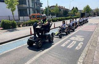 Sakarya’da trafik etkinliği düzenlendi