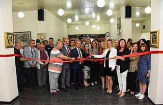 Salihli’de ‘Geçmişten Geleceğe’ sergisi açıldı