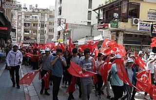 Samandağ’da "Gençlik Yürüyüşü"