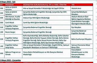 Samsun’da Engelliler Haftası etkinlikleri