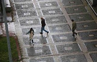 Samsun’da yarım saatte 3 mevsim yaşandı