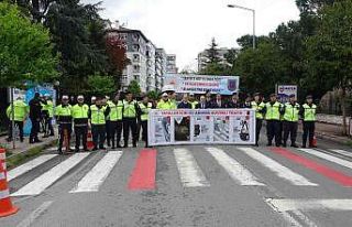 Samsun’da ’Yayalar İçin 5 Adımda Güvenli Trafik’...