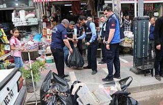 Şanlıurfa’da 4 bin ürün ve yarım ton yiyecek...