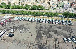 Şanlıurfa’da araç filosunu güçlendirdi