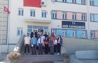 Şaphane Meslek Yüksekokulu öğrencileri Gediz’de...