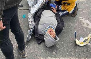 Sarıyer’de feci kaza: Ters yönden gelen motosikletli...