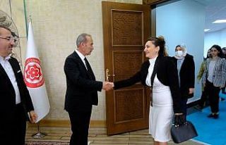 SCÜ’de bayramlaşma merasimi düzenlendi