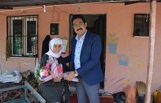 Şehit annesi Cemile Çimen’e Anneler Günü ziyareti