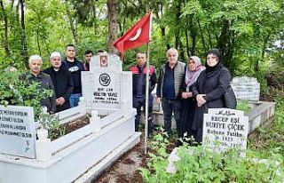 Şehit jandarma er kabri başında anıldı