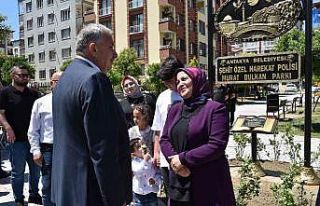 Şehit Özel Harekat Polisi Murat Bulkan Parkı açıldı