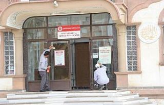 Şehitkamil’de camiler bayram namazı için hazırlandı