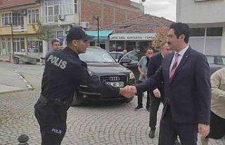 Selendi’de bayramlaşma töreni düzenlendi