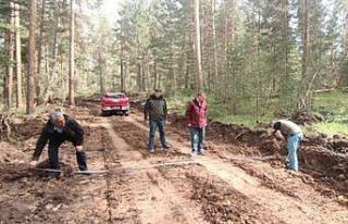 Şenkaya ve Oltu’da orman yolları onarılıyor