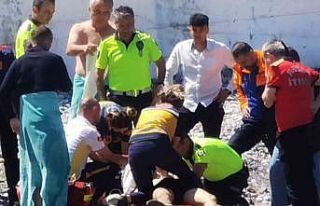 Serinlemek için denize giren genç, boğulma tehlikesi...