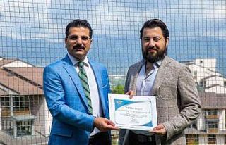 SGK’dan, Narven’e teşekkür belgesi