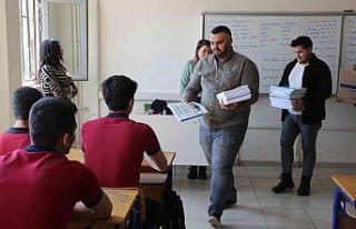 Silopi Türk Ocaklarından öğrencilere kaynak kitap...