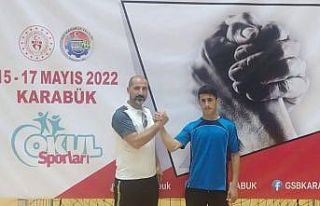 Sincikli sporcu Türkiye şampiyonu oldu