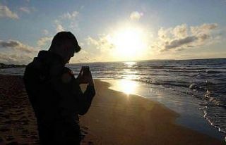 Sinop’ta gün batımı güzelliği