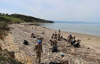 Sinop’ta jandarmadan kapsamlı çevre temizliği