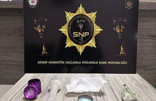 Sinop’ta metamfetamin ele geçirildi