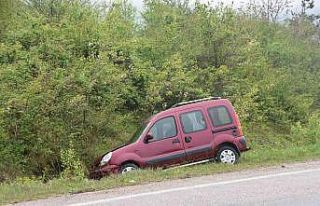 Sinop’ta trafik kazası: 2 yaralı