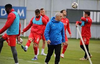 Sivasspor, Alanyaspor maçı hazırlıklarına başladı