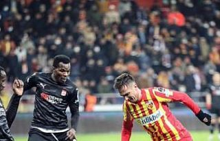 Sivasspor ile Kayserispor 30. randevuda
