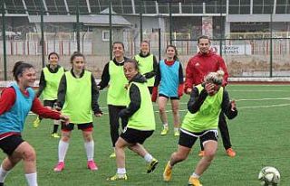 Sivasspor Kadın Futbol Takımı ligde kalmak istiyor