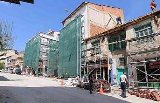 Sivrihisar’da restorasyon çalışmaları devam...