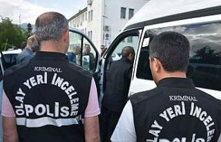 Son teknolojiye sahip olay yeri incelme araçları...