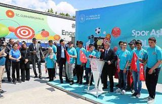 ’Spor Aşkı Engel Tanımaz’ tırı Kırşehir’de