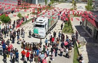 "Spor Aşkı Engel Tanımaz" tırı Malatya’da