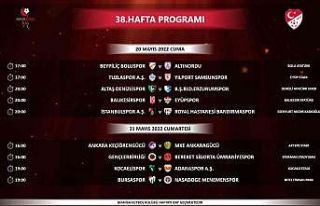 Spor Toto 1. Lig’in son hafta programı açıklandı