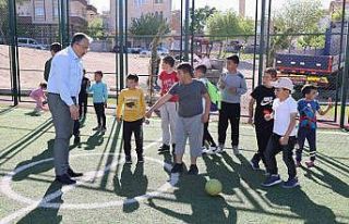 Sümer Mahallesi‘ne yeni bir park daha yapıldı