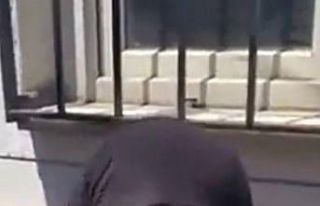 Suriyeli yaşlı kadına tekmeli saldırı