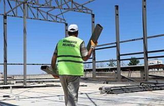 Suruç’a yapılan mezbaha için çalışmalar sürüyor