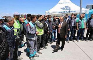 Talas’ta asfalt sezonu açıldı