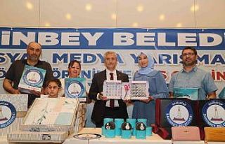 Talihli anneler ödüllere kavuştu