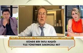 ’’Tansiyon hastalarına kesinlikle tuz verilmemesi...