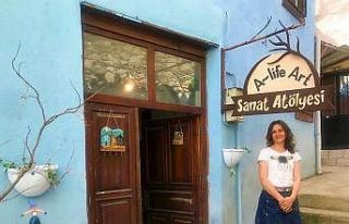 Tarihi konak sanat galerisi oldu