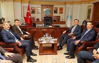 Tarım ve Orman Bakan Yardımcısı Gizligider, Başkan...