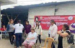 Tarsus’ta "Kuaförüm Köyümde" projesi