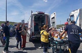 TEM’de zincirleme kaza: 10 yaralı