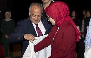 Tıp fakültesinde önlük giyme heyecanı yaşandı