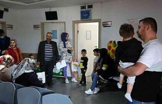 Tokat’ta çocuk hasta sayısında yoğunluk yaşanıyor