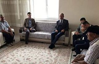 Tomarza protokolü şehit aileleri ile bayramlaştı