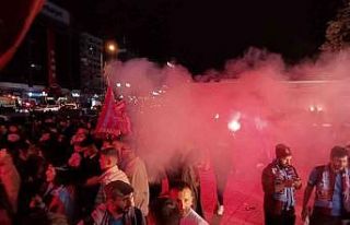 Trabzonspor’un şampiyonluğu Başkentte coşkuyla...