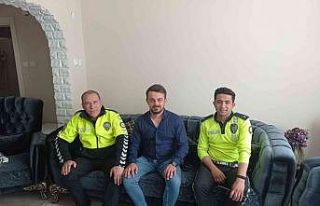 Trafik Haftası dolayısı ile kazazede ziyareti yapıldı